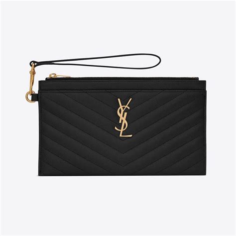 ysl pouch saks|uptown YSL pouch.